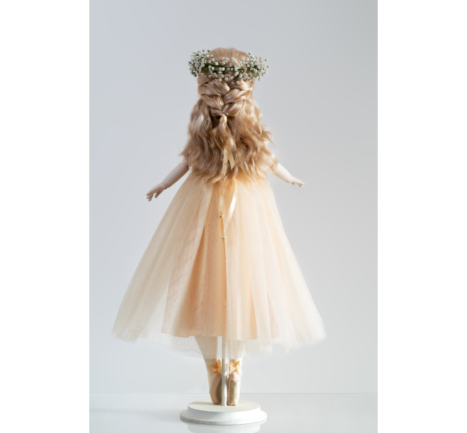 Author's handmade interior collectible doll Alisha