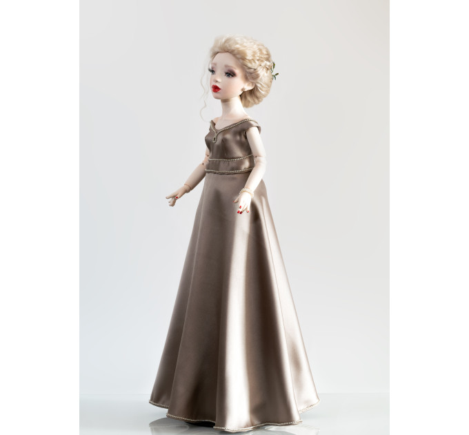 Author's handmade interior collectible doll Eva