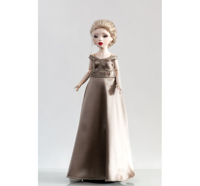 Author's handmade interior collectible doll Eva