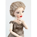 Author's handmade interior collectible doll Eva