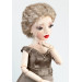Author's handmade interior collectible doll Eva