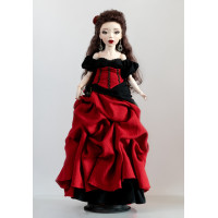 Author's handmade interior collectible doll Carmen